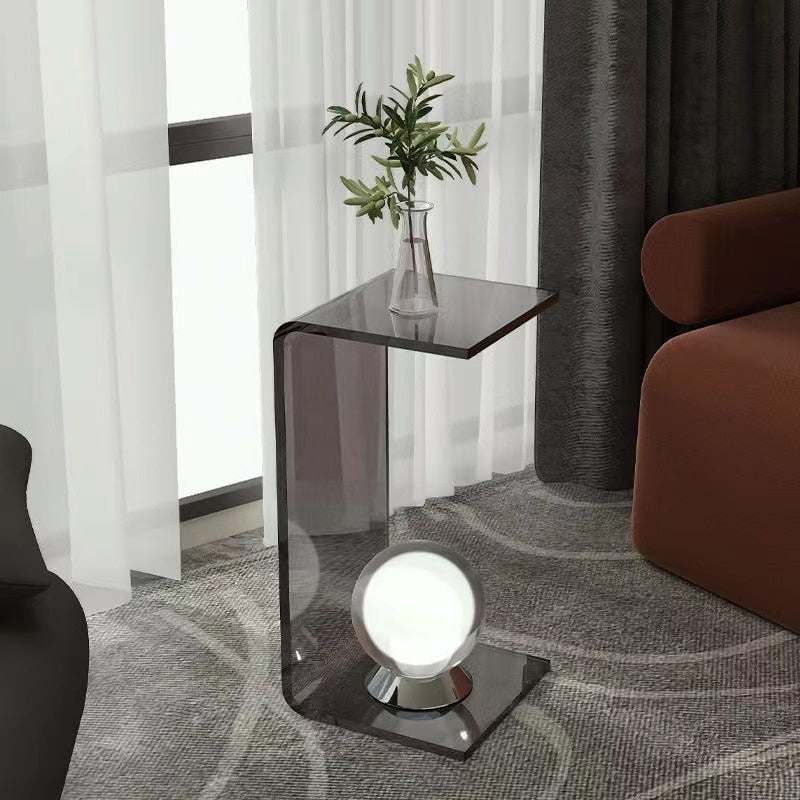 SkandiShop Nordic Transparent Sidetable